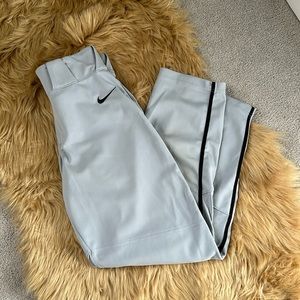 Nike Boys Baseball Pants SZ XL Grey